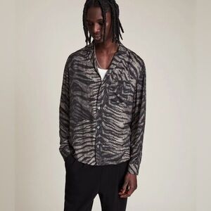 AllSaints Tigera Viscose Shirt